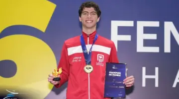 وزير الشباب والرياضة يهنئ يوسف شامل بحصد ذهبية العالم للسلاح بالبرازيل